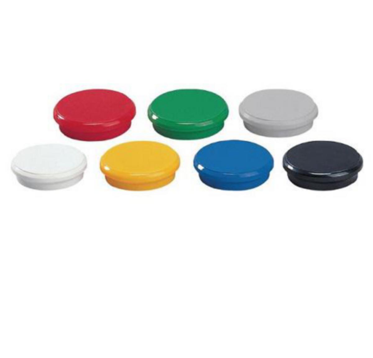 Magnet Dahle® - Magnet 24mm Dahle AsSvarterte Farger 10pk