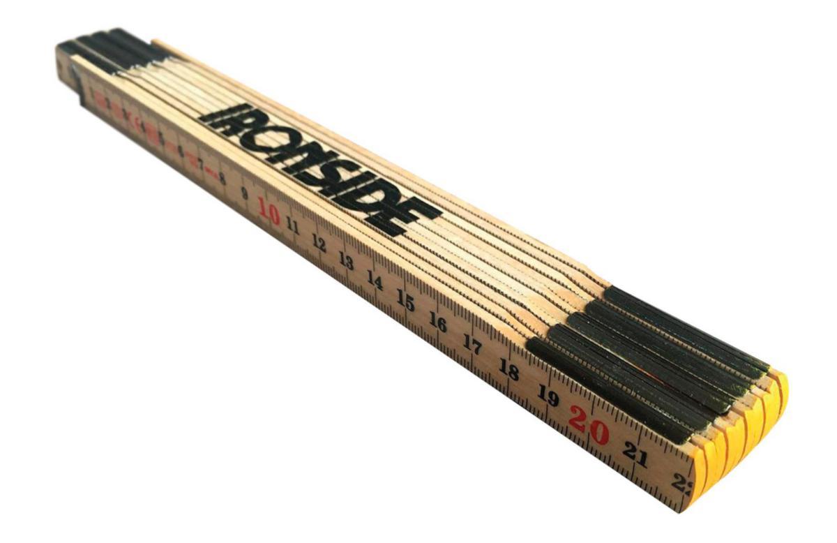 Meterstokk Ironside Tre 2m - Meterstokk Tre Ironside 2m 10 deler 102344