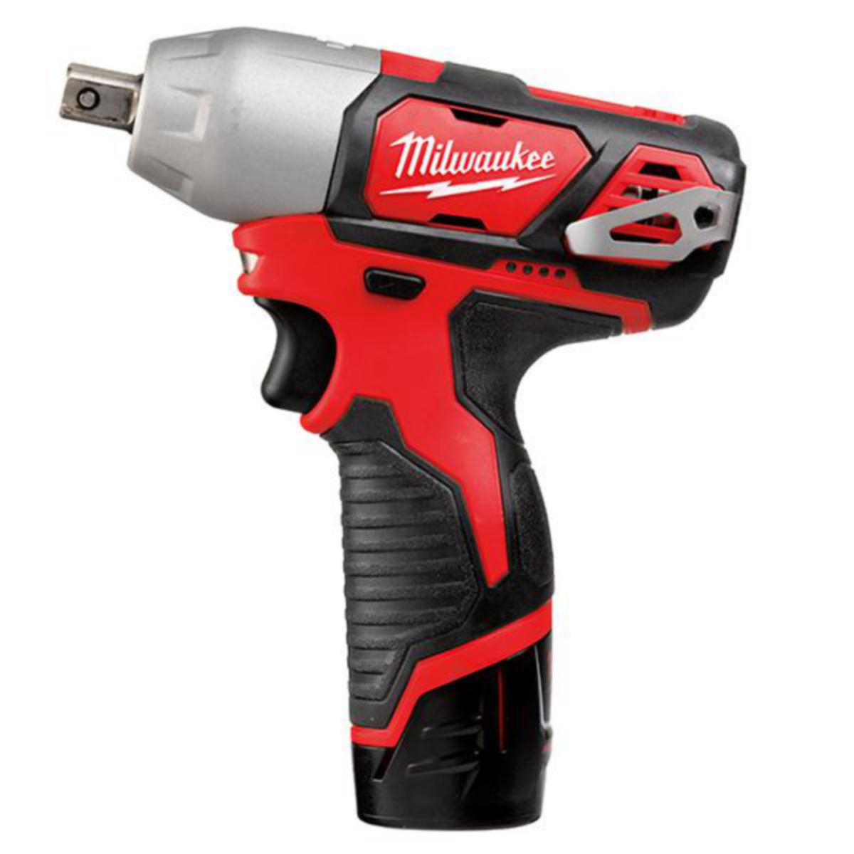Muttertrekker Milwaukee M12 BIW12-202C - Muttertrekker M12 BIW12-202C Milwaukee 12V 2x2.0Ah