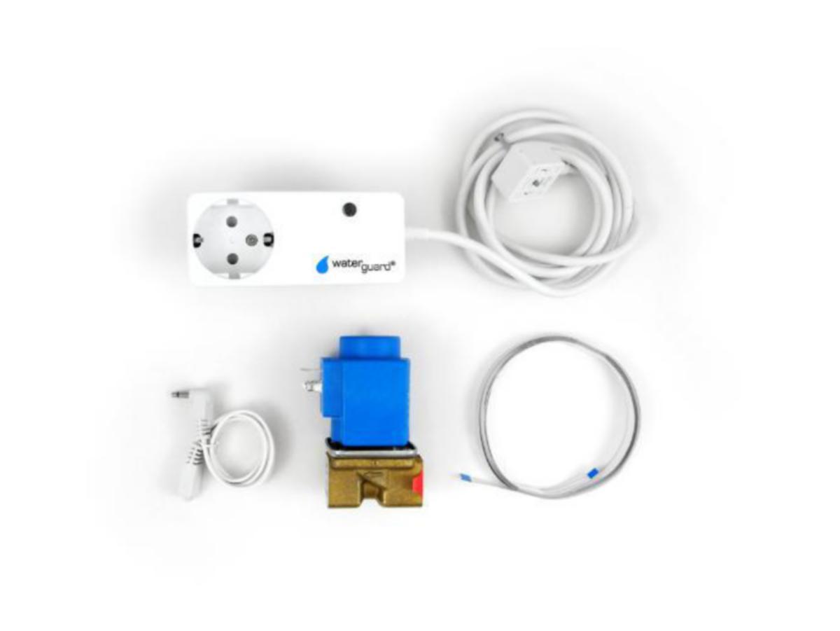 Lekkasjestopper, adapter med ventil, a-collection - 1/2'' lekkasj.stopper 1 ventil NO 230/AC 50Hz A-coll