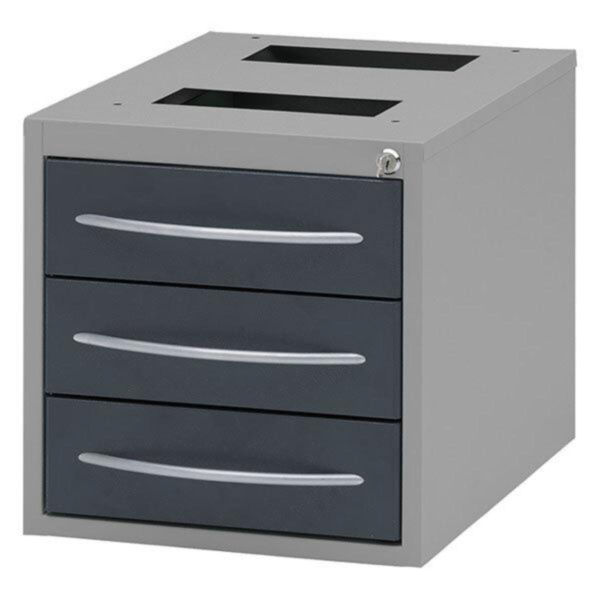 Skuffeseksjon SM - Skuffeseksjon SM 375x485x380mm 3 skuffer