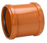 Løpemuffe PVC Uponor