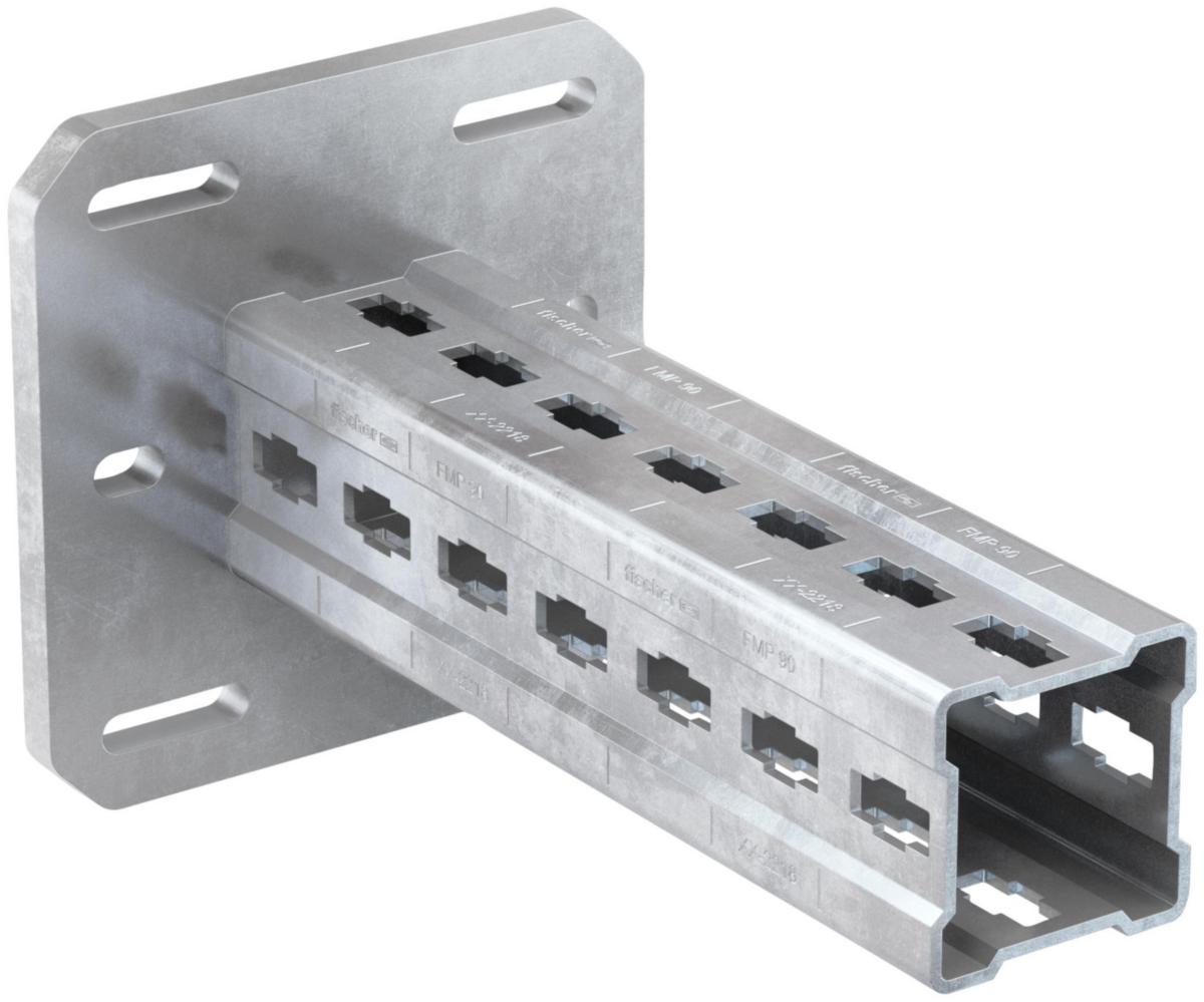 Konsoll FMC 90, varmforzinket, FMS skinnesystem, fischer - 1500mm FMC 90 Konsoll FZV - FMS Tung/Industri System