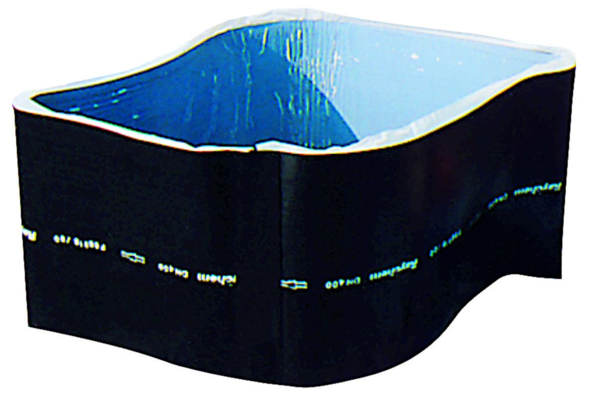 Krympemuffe universal EPDM - DN 200 krympemuffe Uni EPDM f/Tyton rør og deler