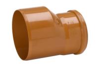 Eksentrisk overgang PVC, Uponor