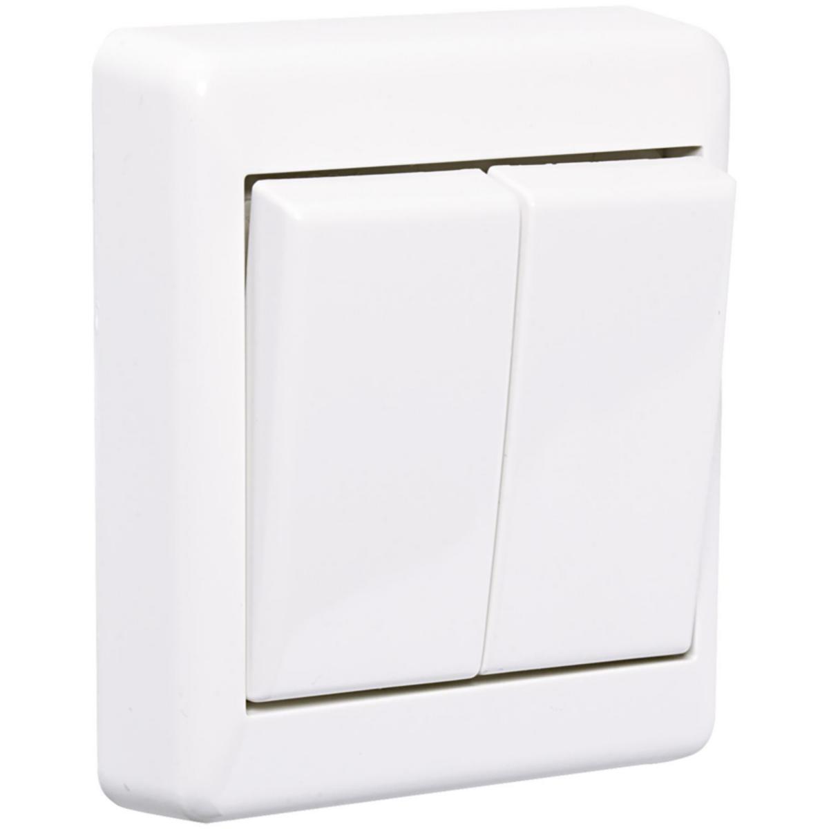 Dobbel Vekselvender Hurtigklemmer RS Nordic - RS 6-6 bryter HK P RH RS Nordic dobbel vekselvender
