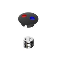 Varm/kald indikator for topphendel til Azur Zero kjøkkenbatteri, a-collection