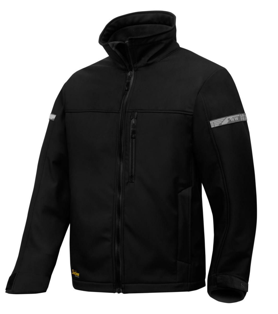 Softshelljakke Snickers® 1200 AllroundWork - Softshelljakke Snickers 1200 AllroundWork svart str M