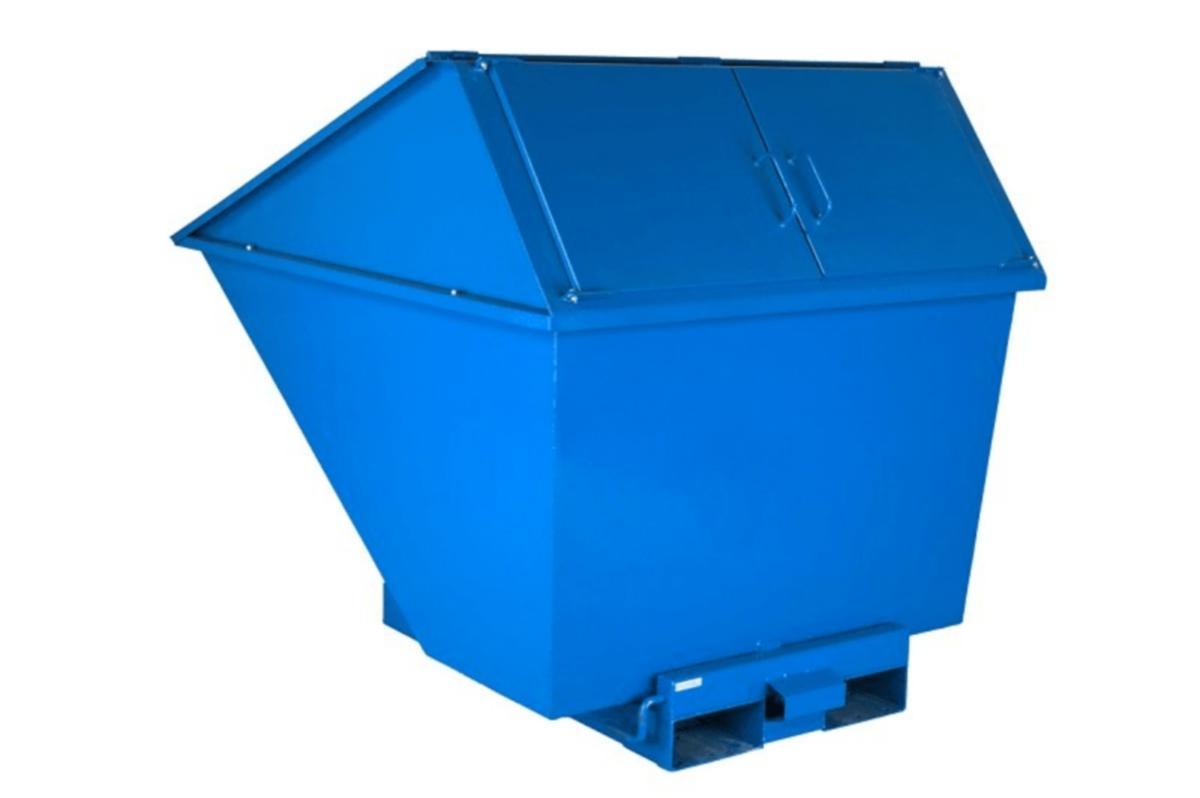 Tippcontainer Herd høyt lokk - Tippcontainer høyt lokk Herd 750L