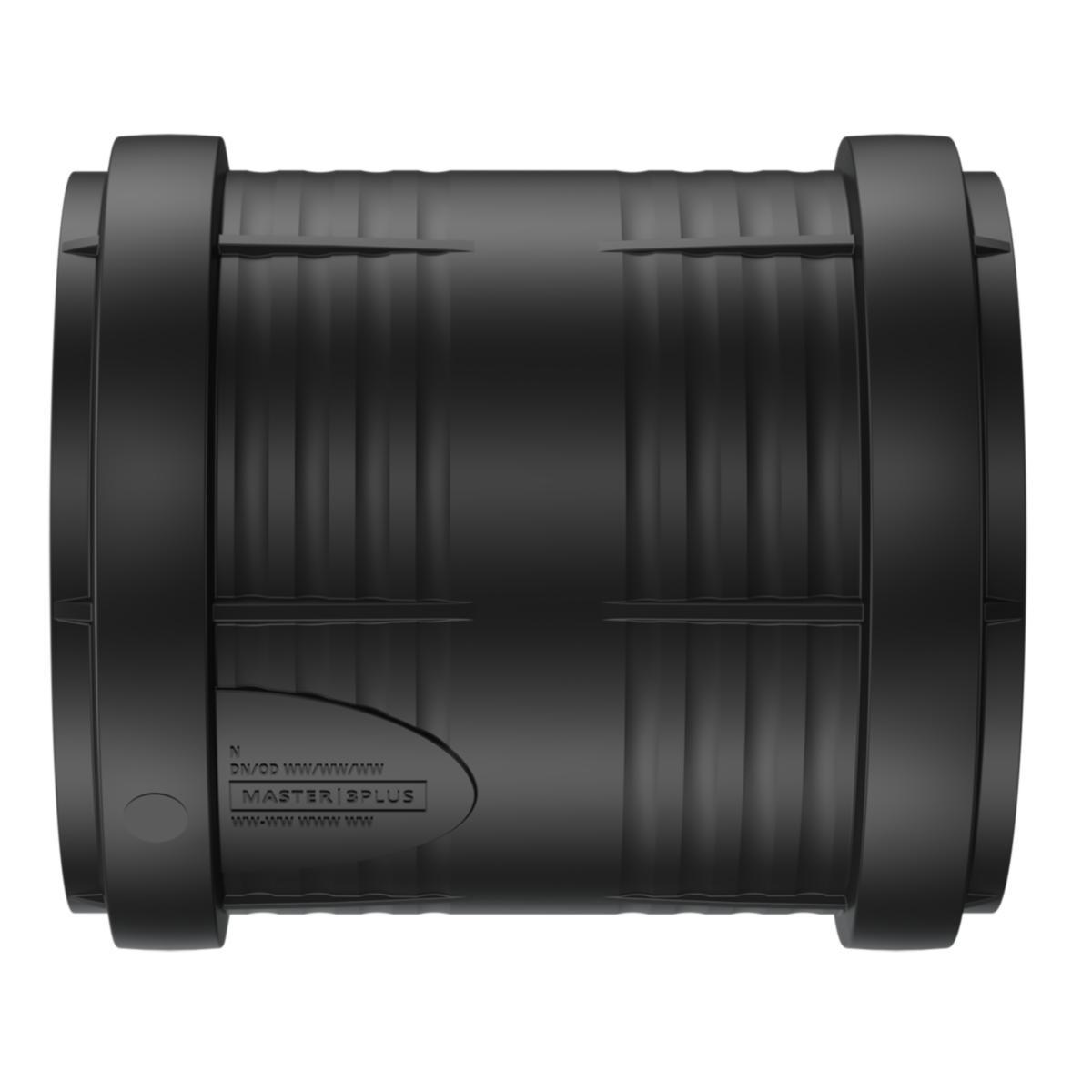 Dobbelmuffe, Master3Plus - 90 mm dobbelmuffe/løpemuffe Master3Plus