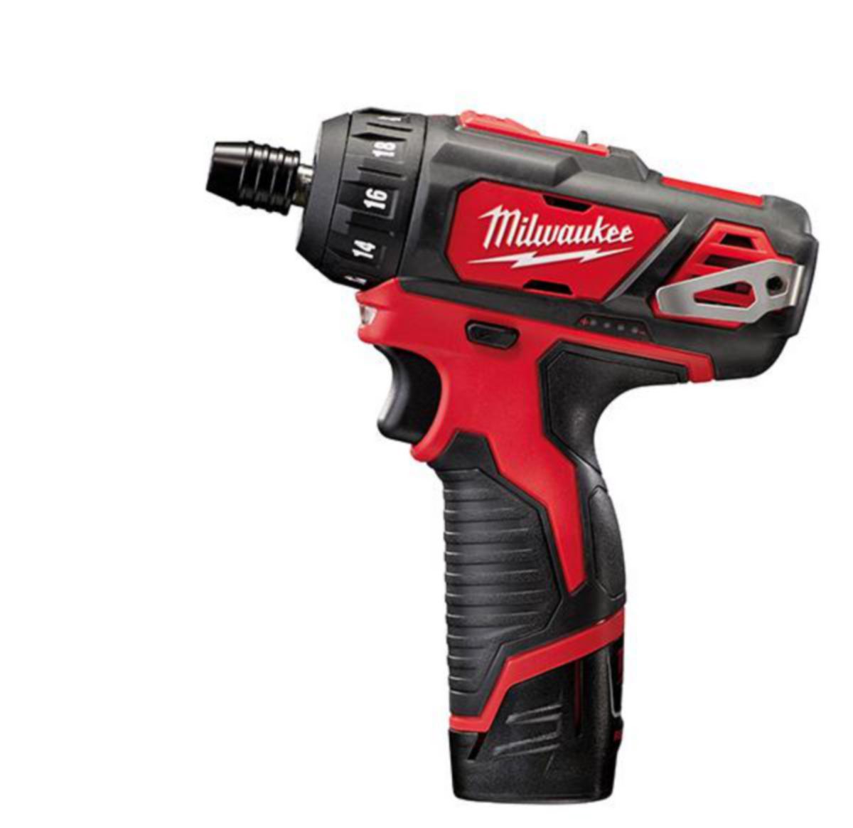 Skrutrekker Milwaukee M12 BD-202C - Skrutrekker M12 BD-202C Milwaukee 12V 2.0Ah koffert