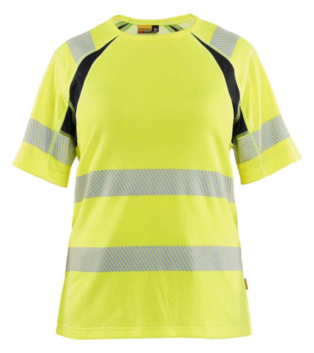 T-skjorte dame Blåkläder 3503 HiVis kl.2 - T-skjorte dame Blåkläder 3503 HiVis kl.2 gul/svart str L