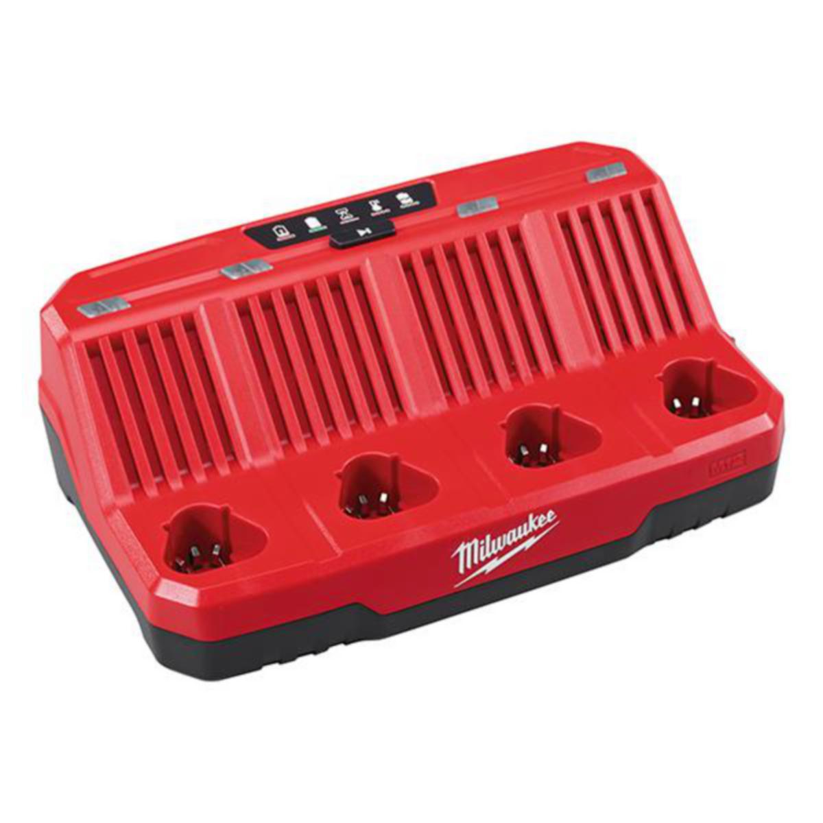 Batterilader Milwaukee M12 C4 - Batterilader M12 C4 Milwaukee 12V