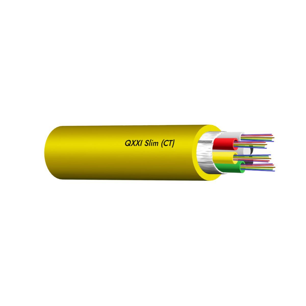 Fiberkabel QXXI Slim - G96 G652D/G657A1 QXXI SLIM (CT
