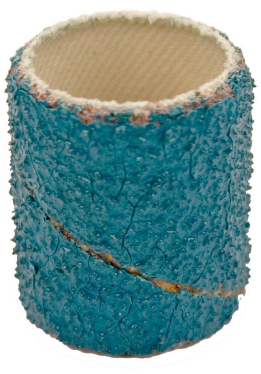 Slipehylse Tyrolit Zirkon blå - Slipehylse 2824 Tyrolit Ø20X14X63mm K40 konisk