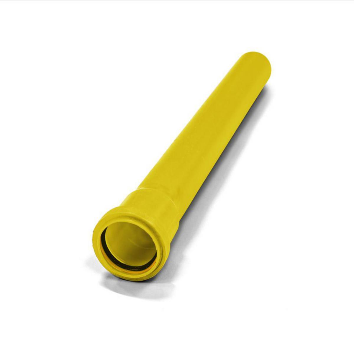 Kabelrør PP glatt, gul, Infraplast - 75 x 2.8 mm PP gul kabelrør lgd. = 6 mtr. SN8