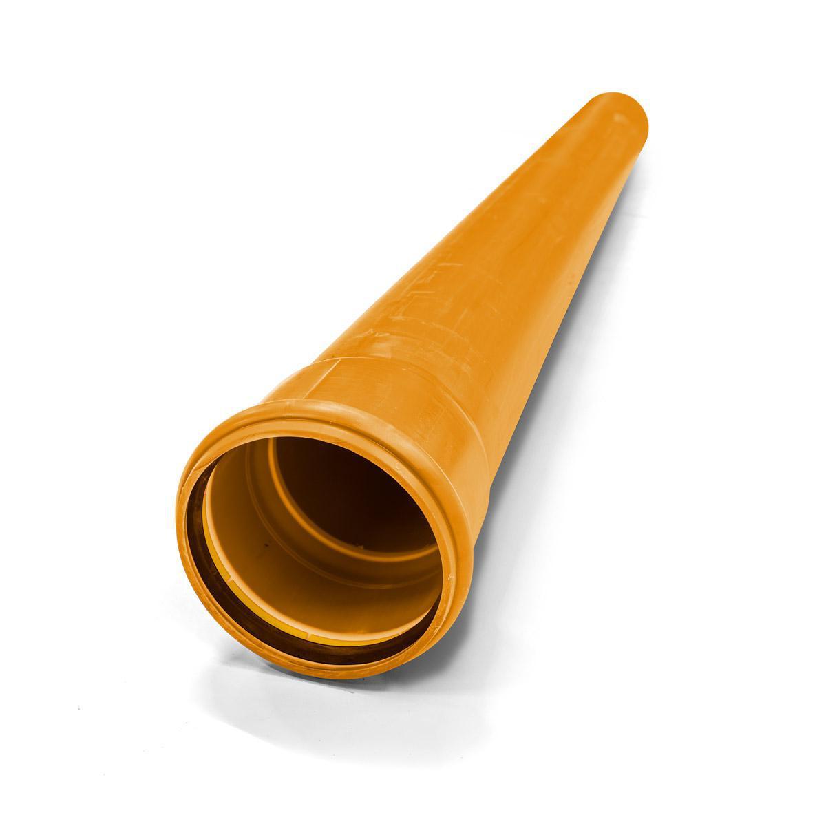160 x 5.8mm pp orange kabelrør lgd. = 6 mtr. sn8 - kabelr...