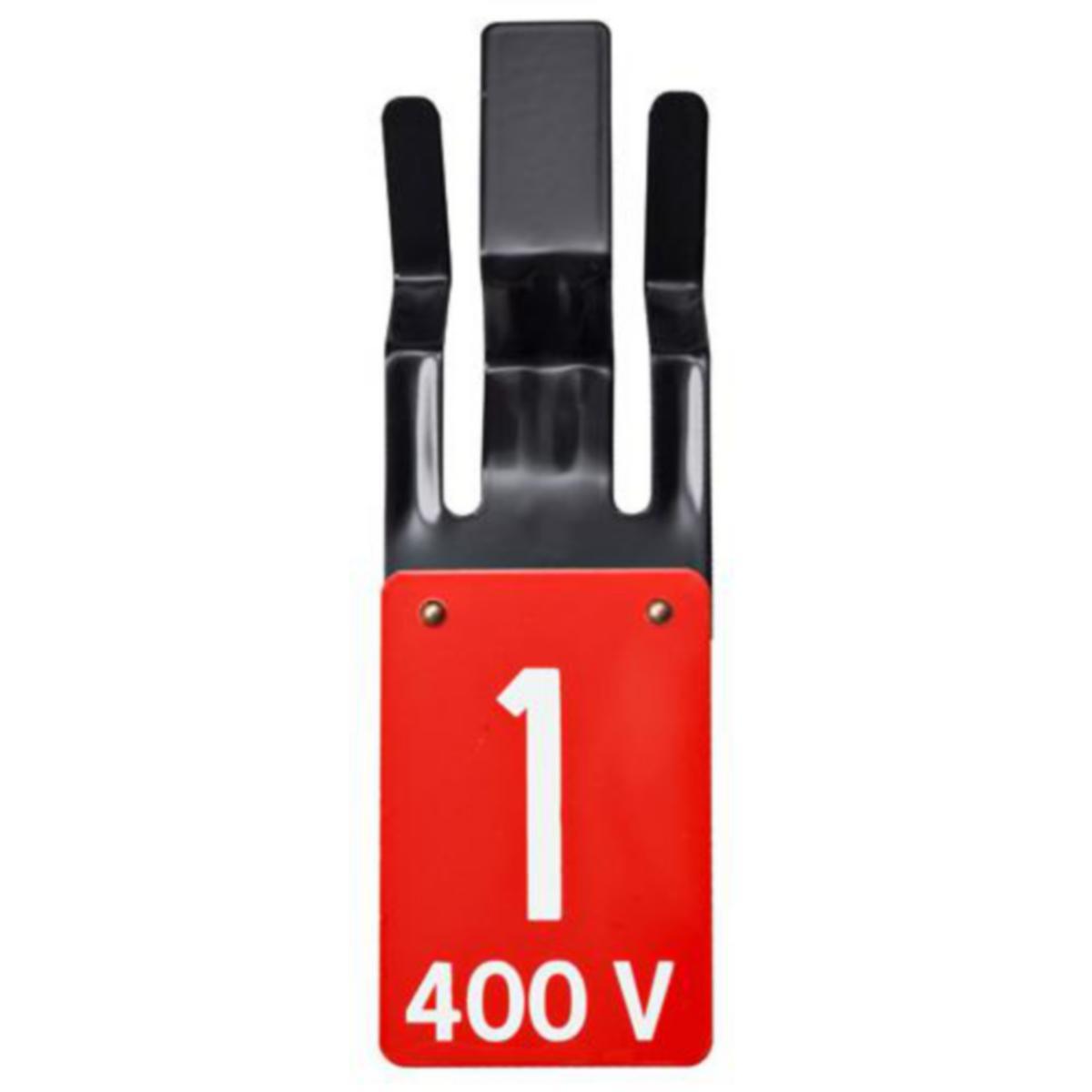 Skilt Linjeservice KL45 - Skilt KL45 rød/hvit tall1 400V