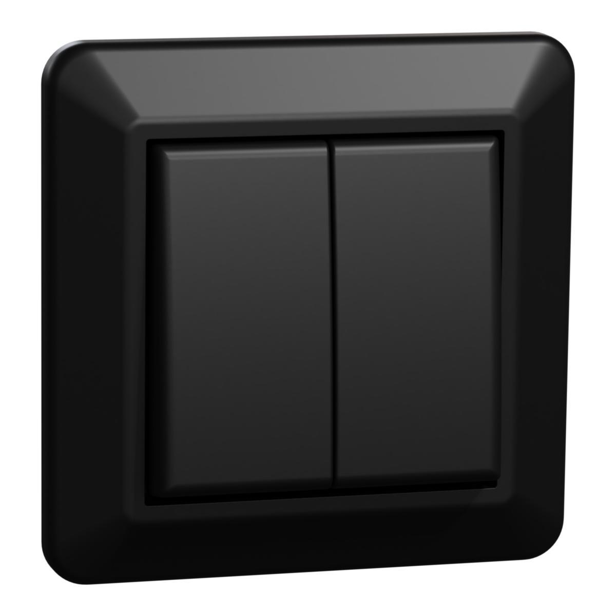 Bryter 5 Serievender Innfelt RS Sort - Bryter 5 Serievender I RS SO