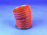 RIB PP Bend 15° m/2 muffer, Wavin