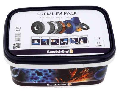 Halvmaske Sundstrøm SR 100 str M/L Premium pack