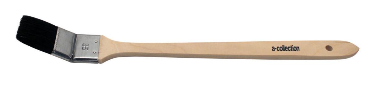 Radiatorpensel blandingsbust med treskaft 80 - Radiatorpensel 80-Top bl.bust a-collection 35X9mm treskaft
