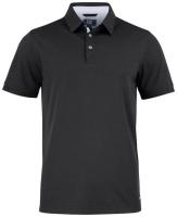 Piqueskjorte C&B Advantage Premium svart str L