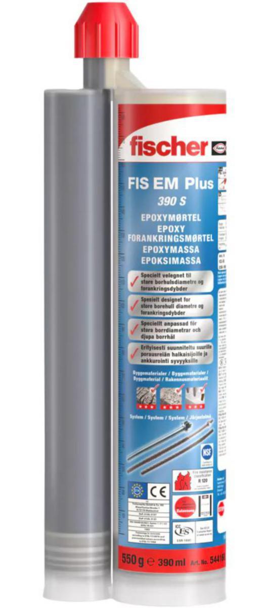 Forankringsmørtel fischer FIS EM 390S plus - Forankringsmørtel FIS EM 390S plus fischer