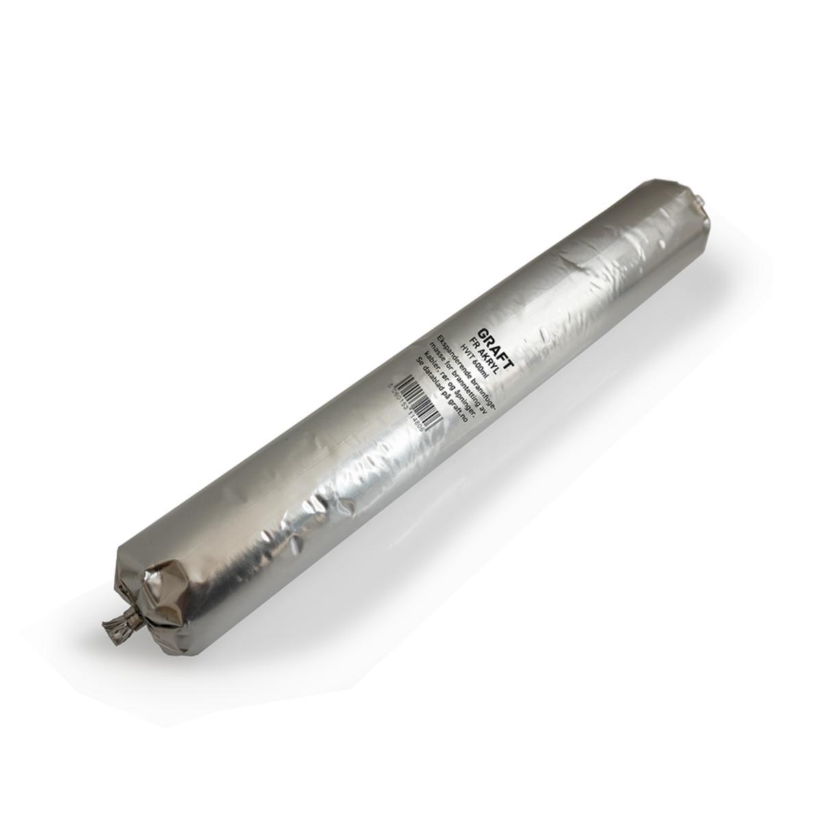 Brannfugemasse Graft FR Akryl - Fugemasse FR Akryl Graft 600ml hvit