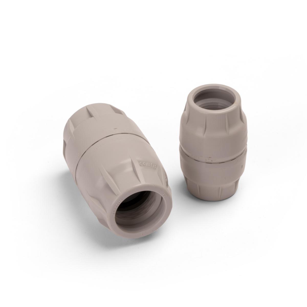 Skjøtemuffe Comfit for glatte DL rør - 40 mm Comfit skjøtemuffe f/glatte DL fiberrør