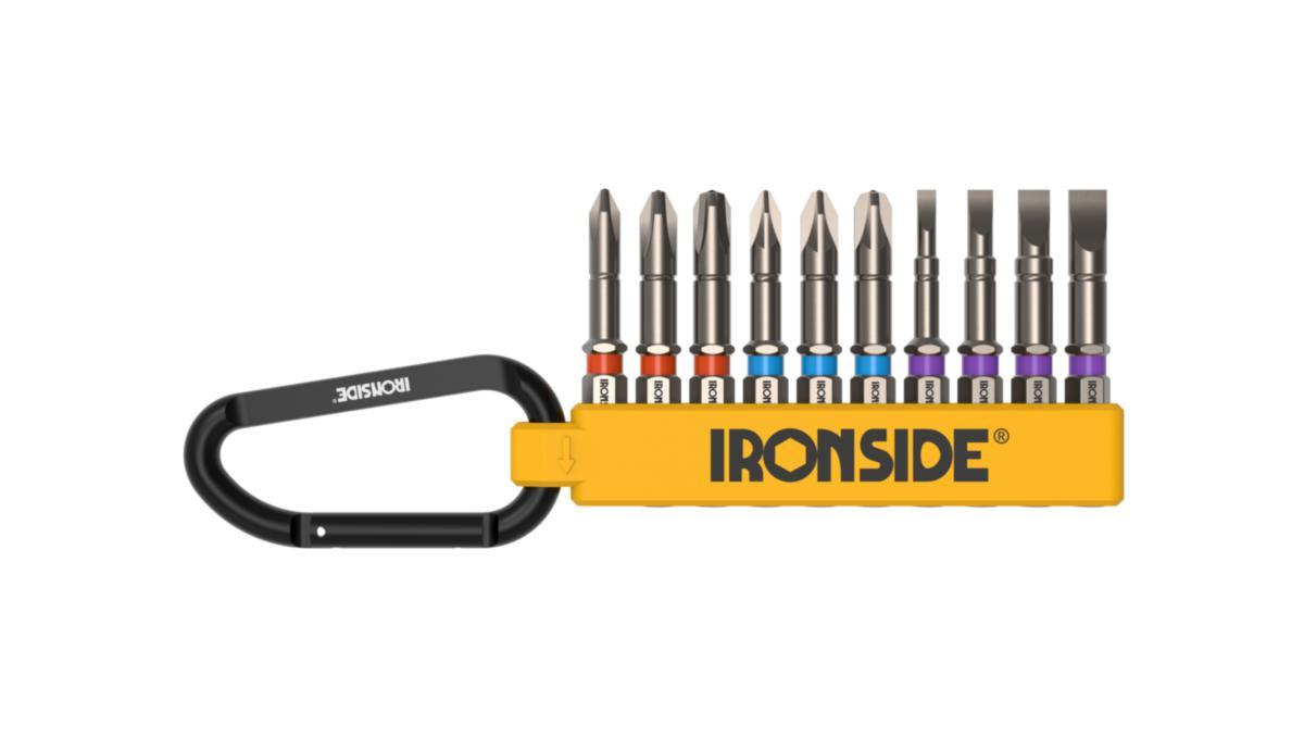 Bitssett Ironside Spor/PH/PZ - Bitssett belteklips Ironside 10 deler 203368