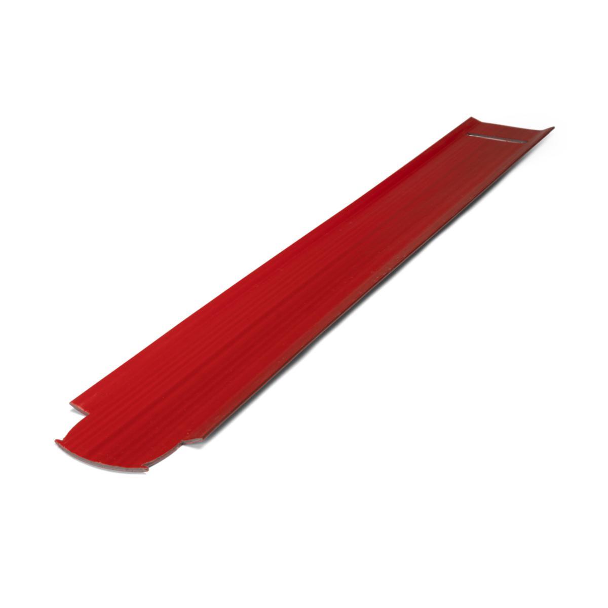 Kabeldekkplater med lås - 150 x 6 mm røde kabeldekkplate PE m/lås lgd. = 1.2 mtr.