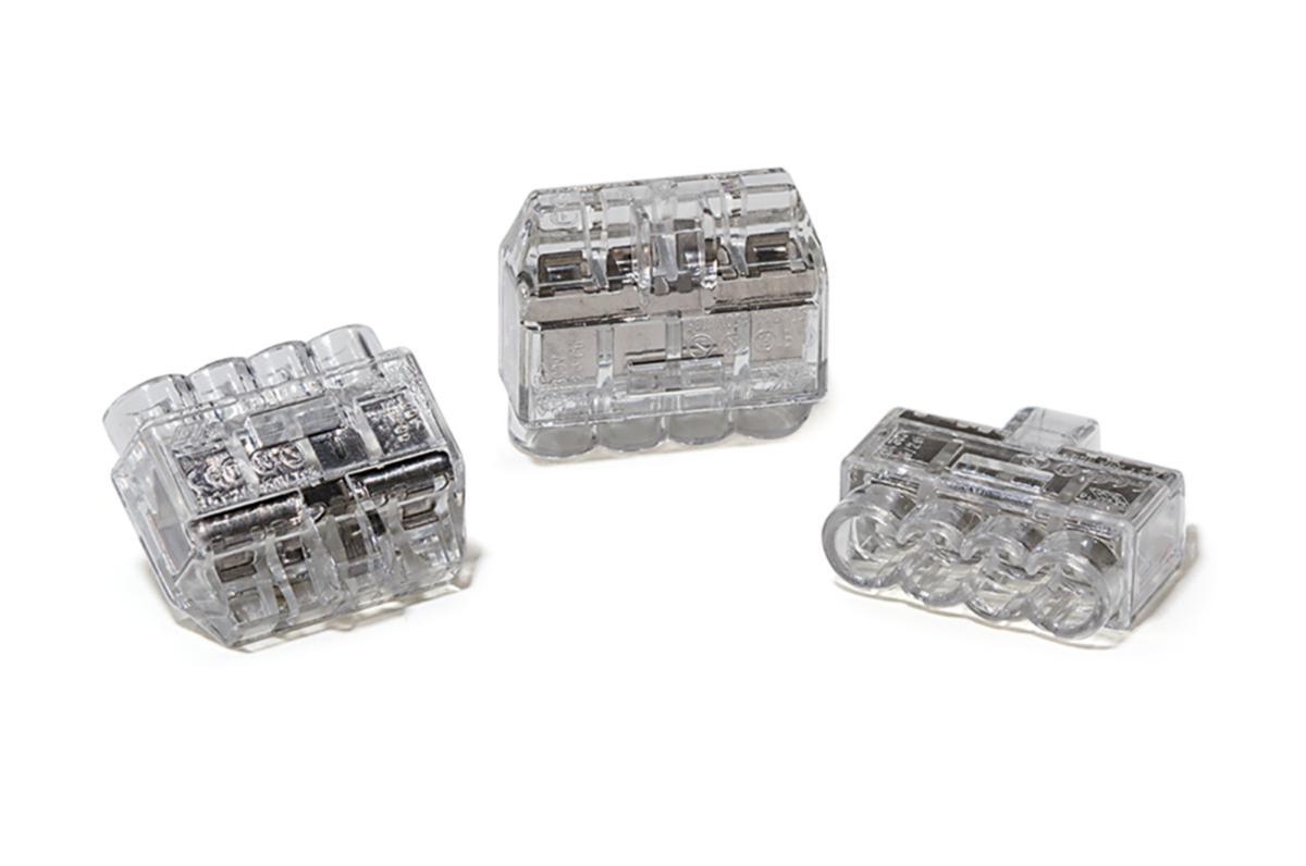 Innstikksklemme HellermannTyton HelaCon mini - Innstikklemme HelaCon Mini 4 HCPM-4 HelaCon Plus Mini