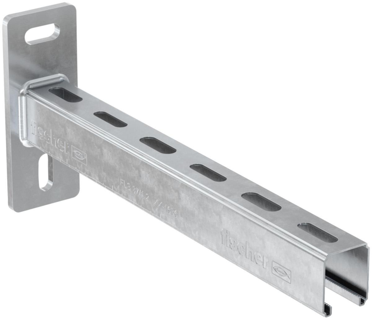 Konsoll ALK 37, elforsinket, FLS skinnesystem, fischer - 600mm ALK 37 Konsoll ELZ - FLS lett system