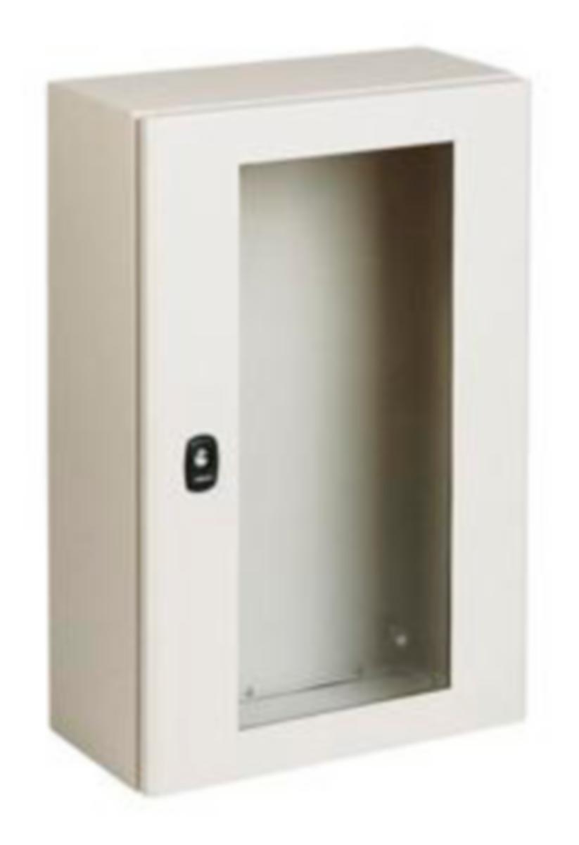 Veggskap S3D Schneider Spasial med vindu - Veggskap med vindu. 4X6X2.5 NSYS3D4625T