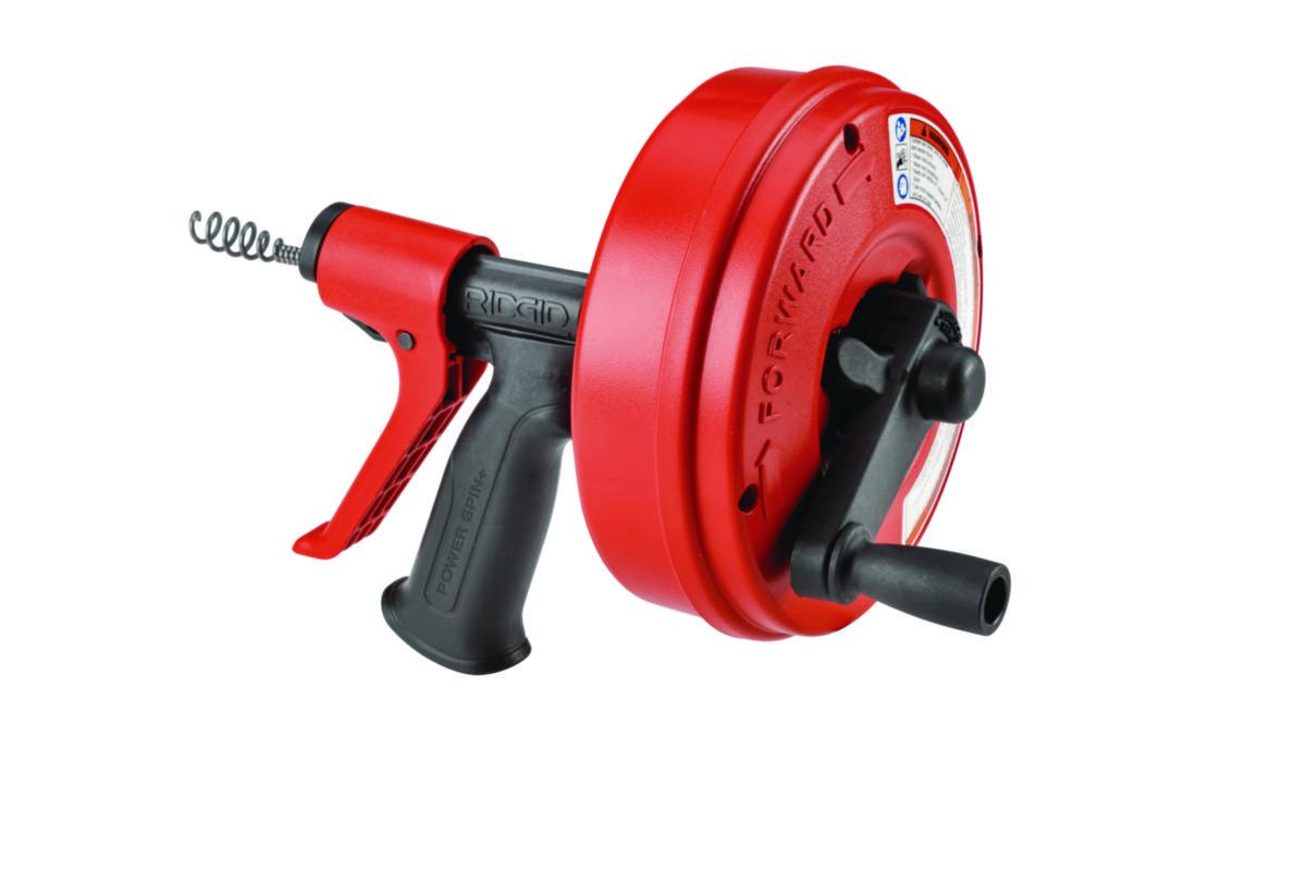 Rensemaskin Ridgid Power Spin - Rensemaskin Power Spin Ridgid 6.3mmX7.6M