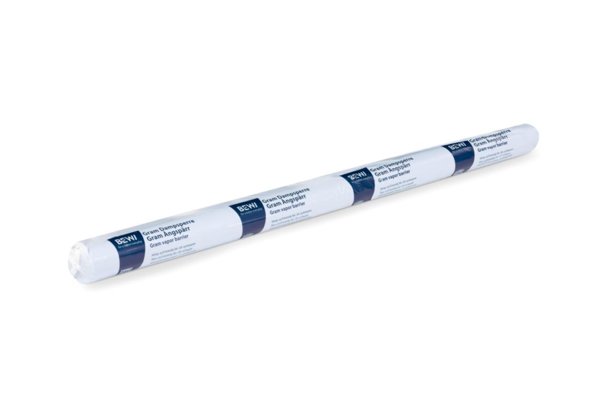 Dampsperre 200my - Dampsperre 2554 Gram 4000mmx25m 200 blå