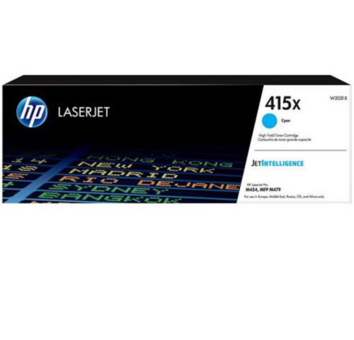 Toner 415X HP W2031X cyan - Toner 415X HP W2031X cyan