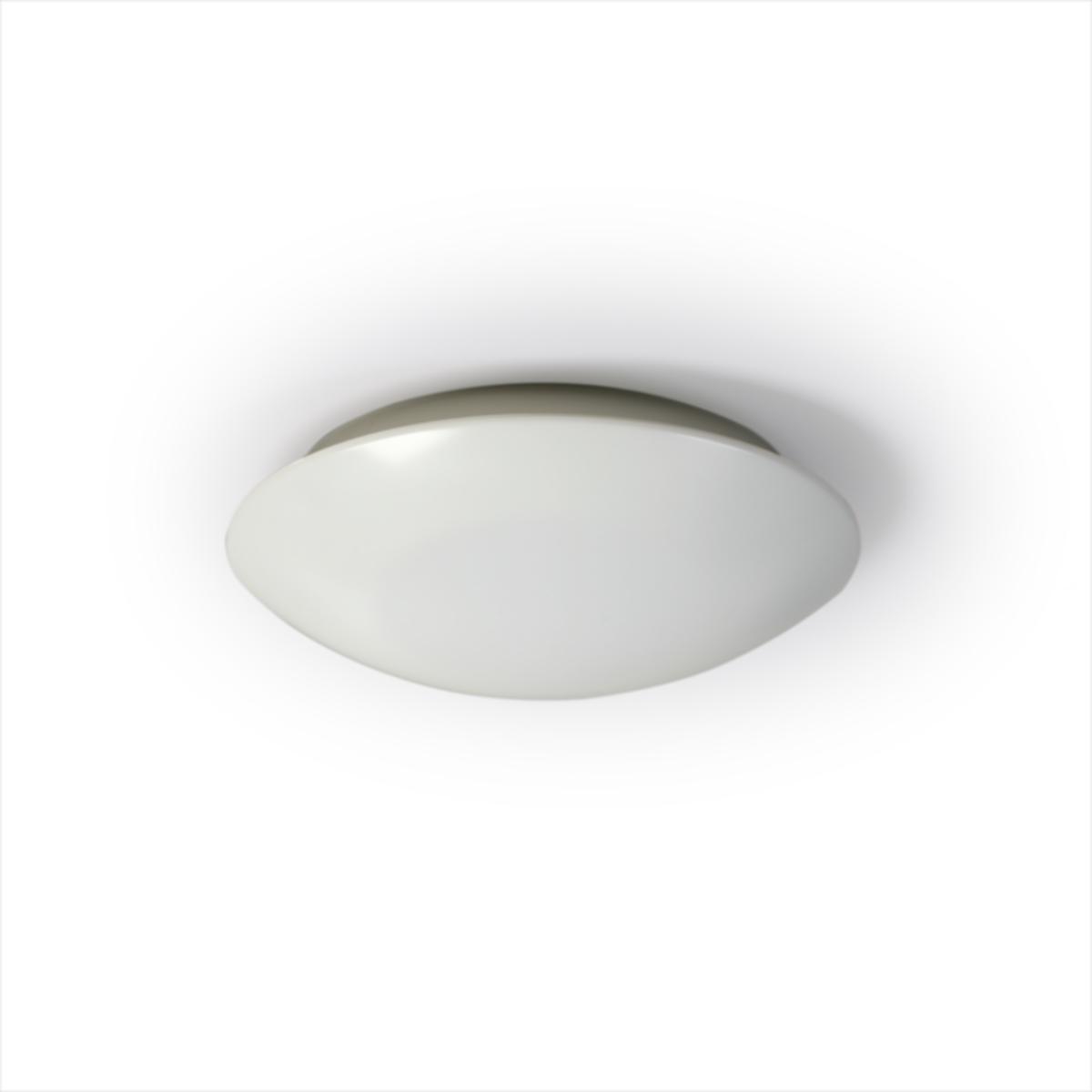Takarmatur glødelampe Ensto AVR - AVR 400 Hvit/Opal 1X75W E27