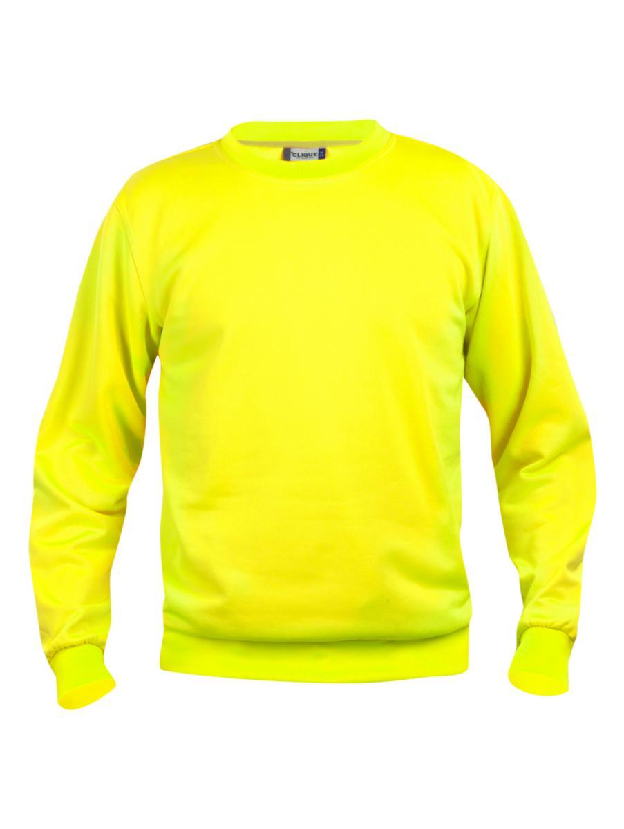 Collegegenser Clique™ Basic Visibility - Collegegenser Clique Basic HiVis gul str L