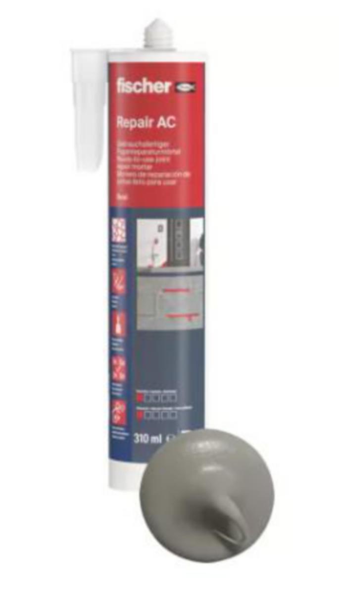 Cement Express - Fugereparasjonsmørtel Cement Fischer Express 310ml grå