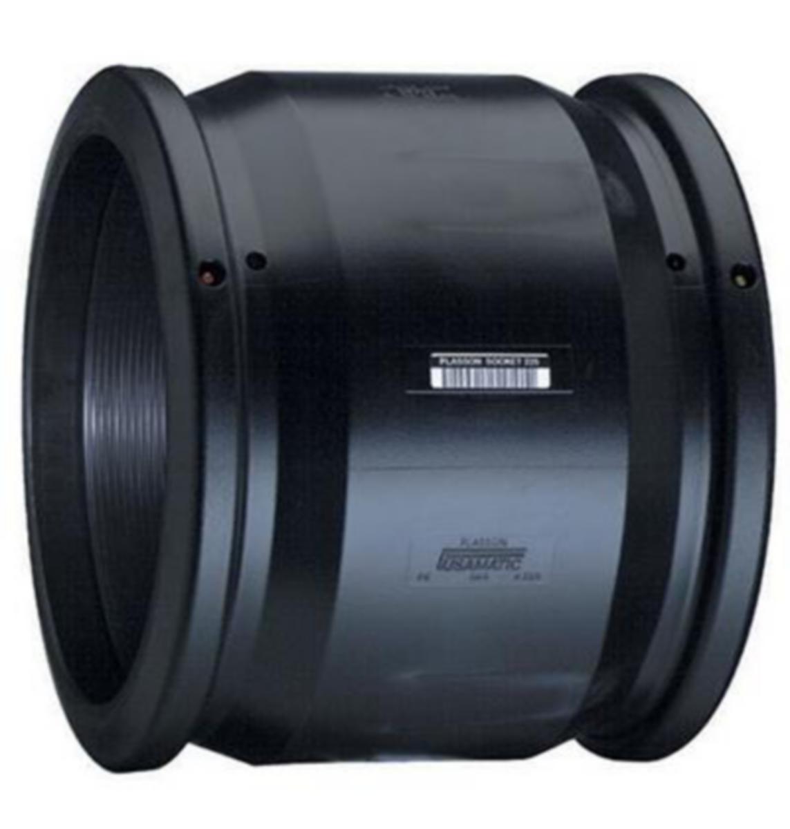 Elektro sveisemuffe PE100, Plasson - 63 x 63 mm elektromuffe PE100-RC SDR 7,4-11