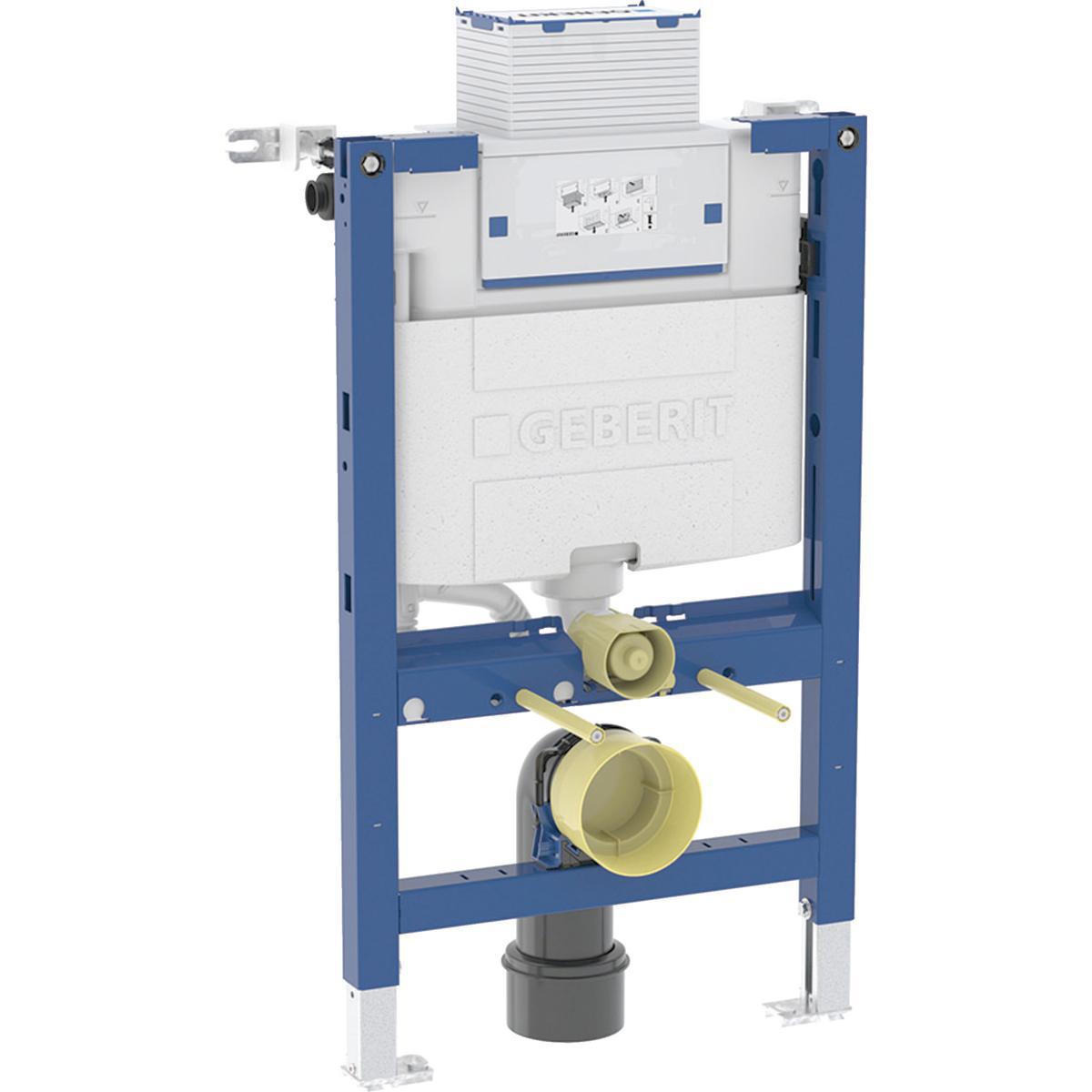 Innbygningssisterne Duofix Omega H82/H98, Geberit - DuofixWC Omega 82cm topp/front innbygningssisterne