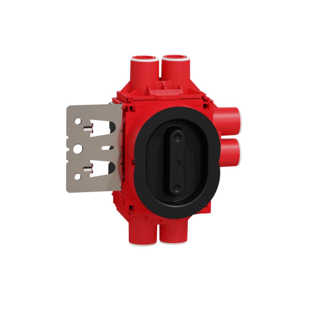 Veggboks Flexi+ 1.5 Brannboks - Høy Ring - Stender - 1.5 boks høy stender Brann