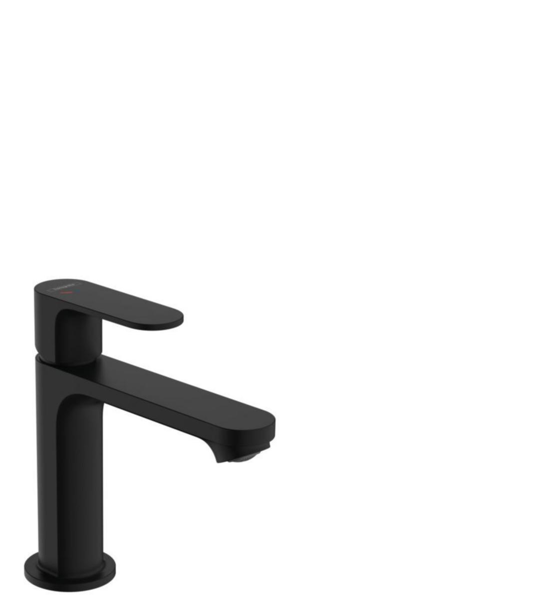 Servantbatteri Rebris S 110 CoolStart, hansgrohe - HG servantbatteri Rebris S 110 CoolStart matt svart