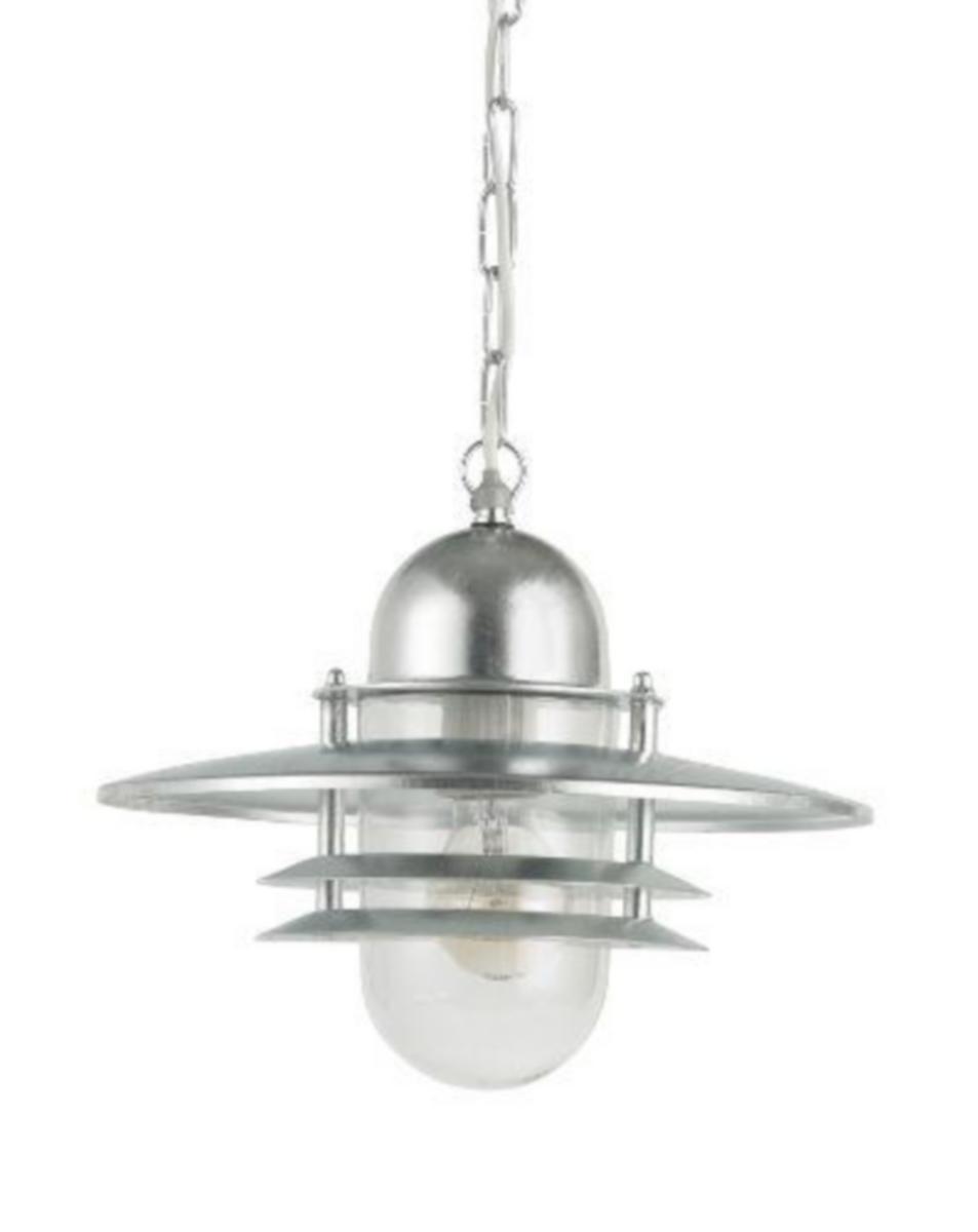 Takarmatur Norlys Oslo kl. II - Oslo 240A. Galvanisert 75W. E27. IP54. KL II