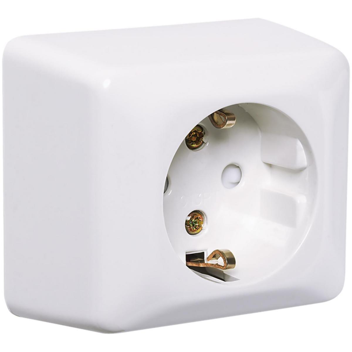 Enkel stikk påvegg RS Nordic - RS enkel stikk m/j P RH RS Nordic utenpåliggende enkel