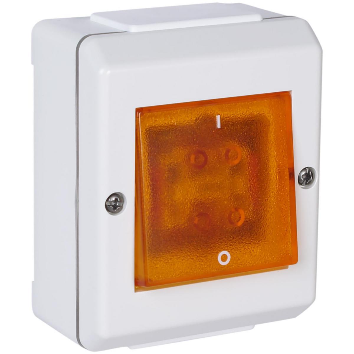 Bryter 2-pol med Lys IP55 RS Nordic - 2-P bryter lys IP55 P RS RH RS Nordic IP55 2 polet bryter