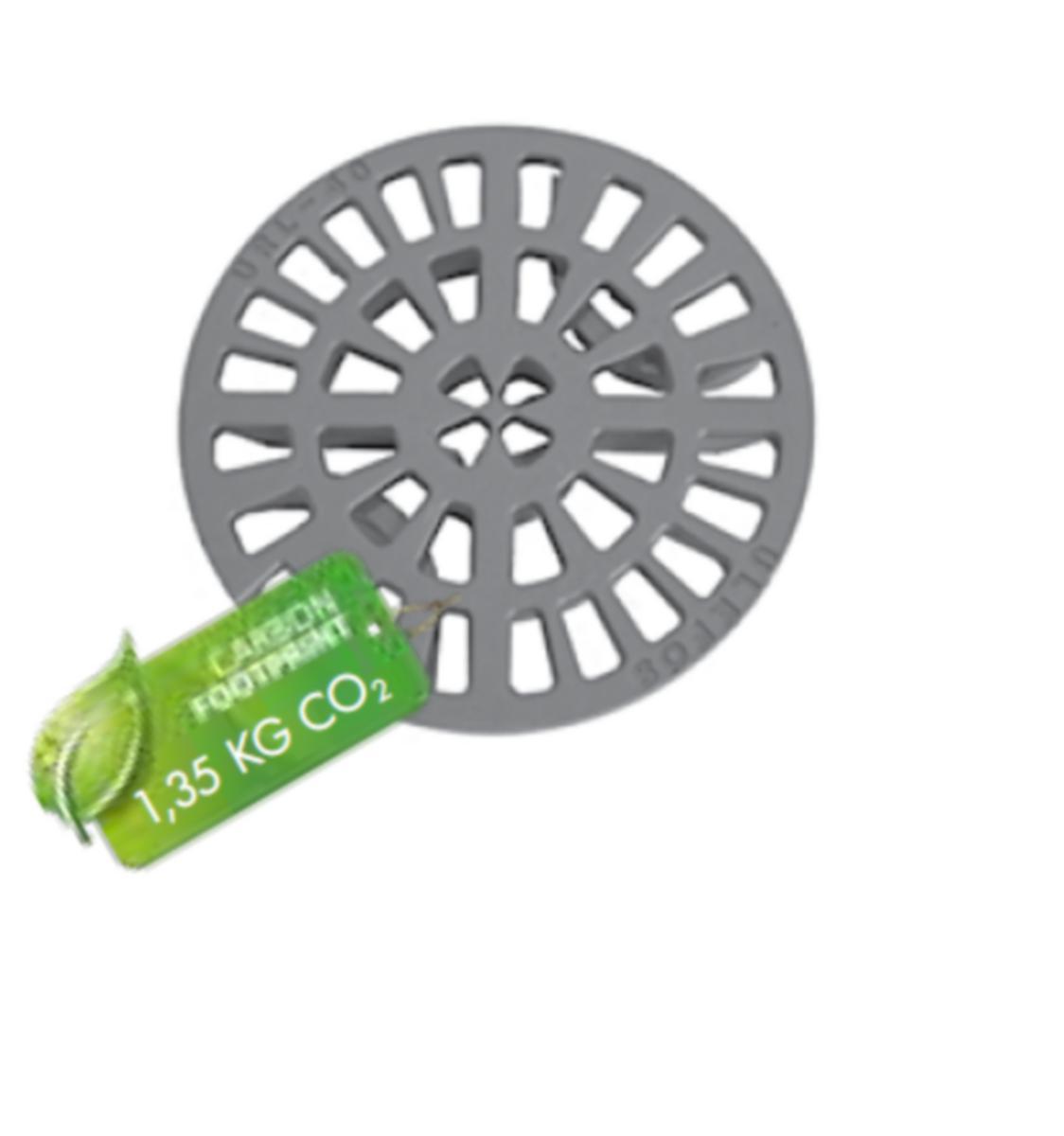 Flytende ramme med lokk til 425 teleskop, Ulefos - Ulefos fl.ramme m/ristlokk/lås UFL-42.5/URL 40 Wavin