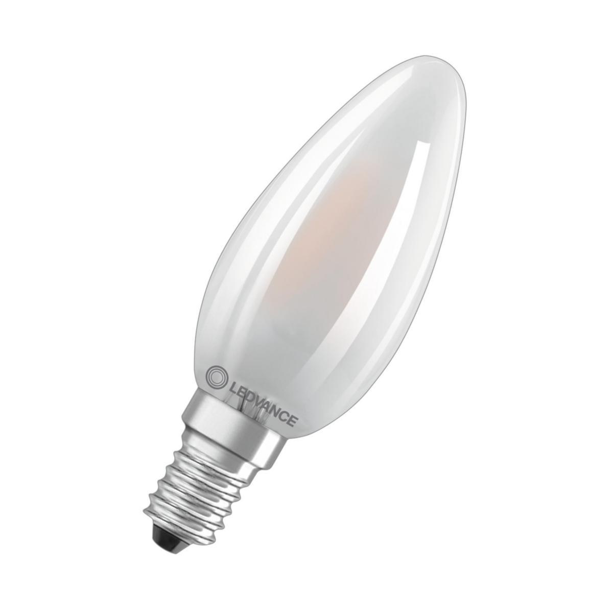 LED Lyspære Ledvance CLB - LED Lyspære CL B 2.5W 827 FIL LED Lyspære CL B E14 250 lm, 2